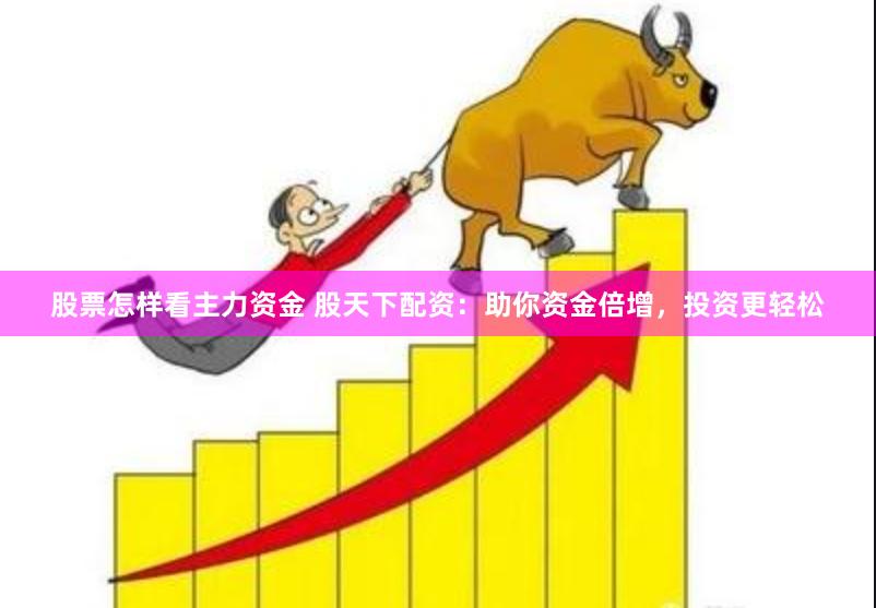 股票怎样看主力资金 股天下配资：助你资金倍增，投资更轻松